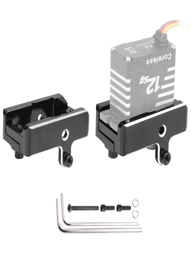CrazyHobby Aluminum Servo Mount for Traxxas TRX4M TRX4MT K10 F150 High Trail Bronco Defender 1/18 Crawler Car Upgrade Parts - Image 2